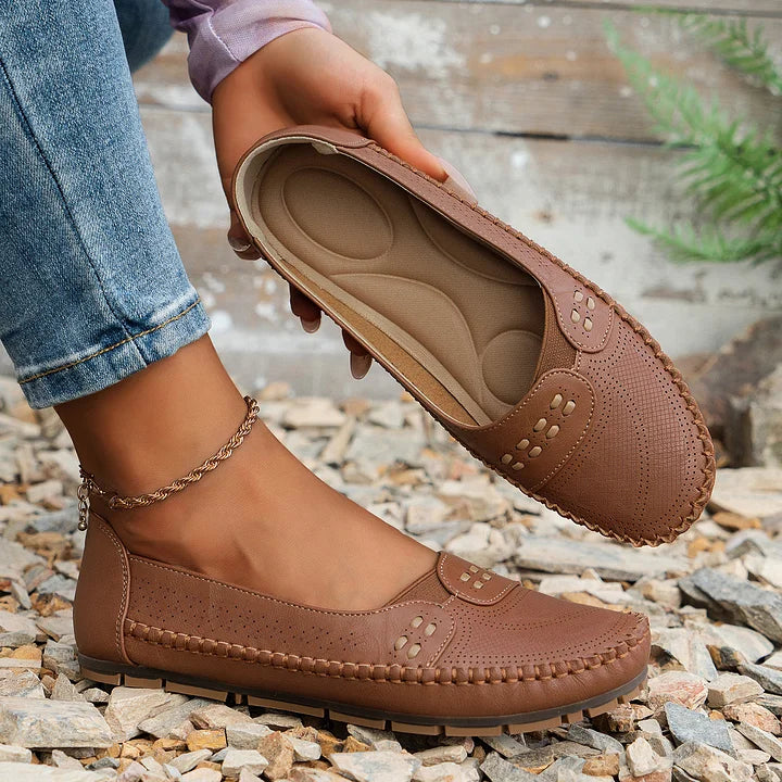 Breathable Slip-On Orthopedic Comfort Womens Shoes