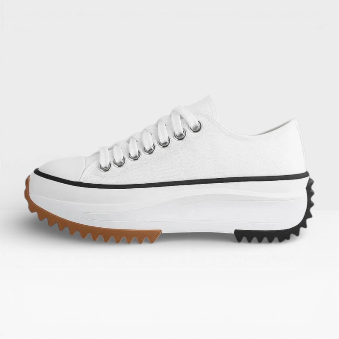 Cushioned Womens Platform Sneakers, Minimalist Everyday