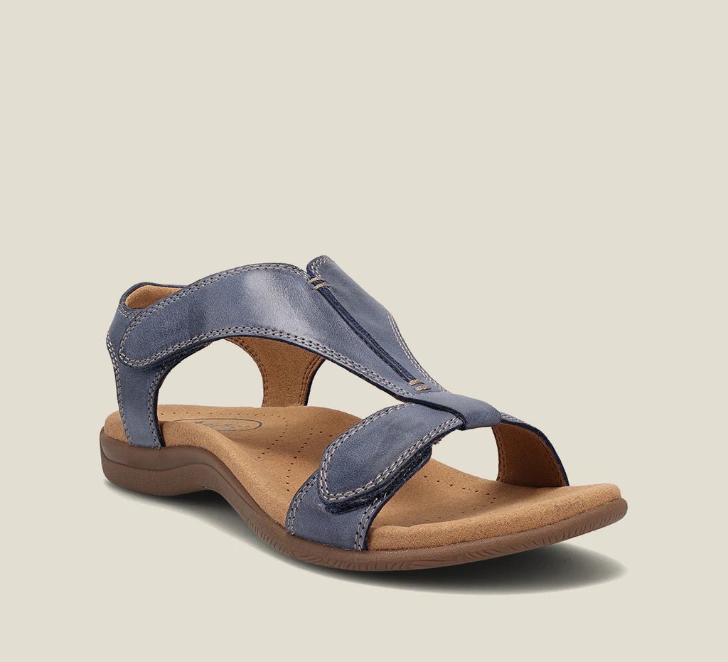 Arch-Support Womens Walking Sandals, Cushioned Footbed