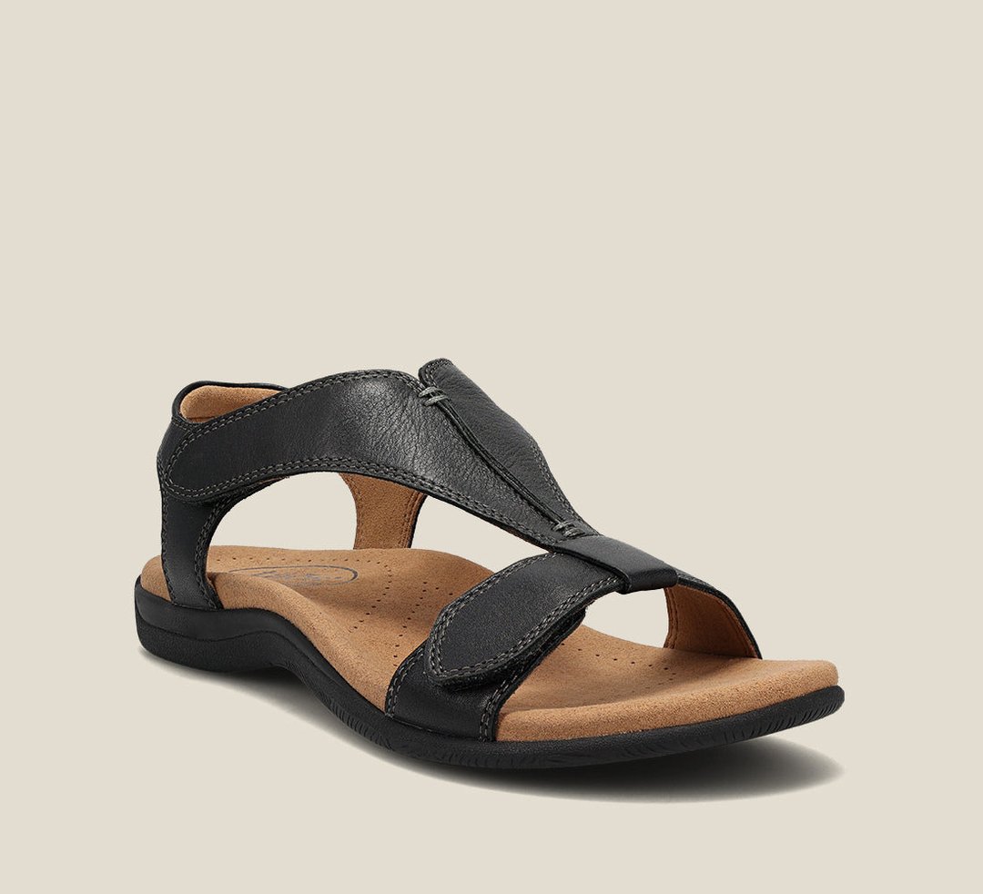 Arch-Support Womens Walking Sandals, Cushioned Footbed
