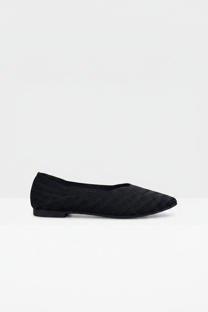 Pointed-Toe Womens Ballet Flats, Lightweight Slip-On