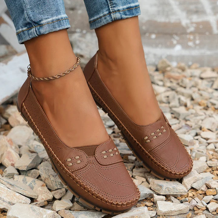 Breathable Slip-On Orthopedic Comfort Womens Shoes