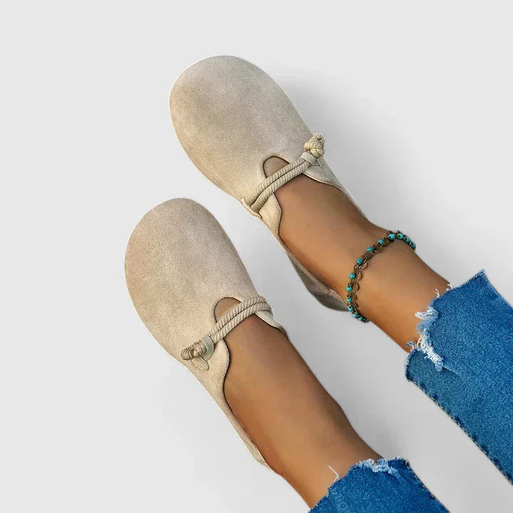 Breathable Slip-On Summer Womens Loafers, Cushioned