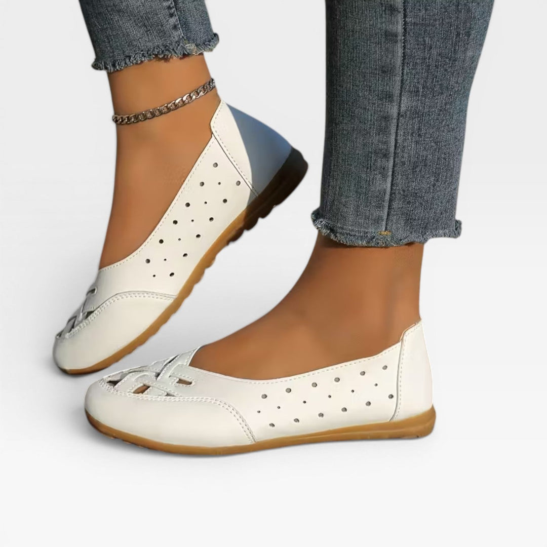 Lightweight Slip-On Womens Walking Loafers, Breathable
