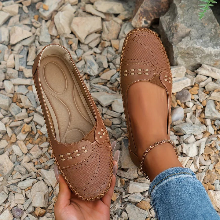Breathable Slip-On Orthopedic Comfort Womens Shoes