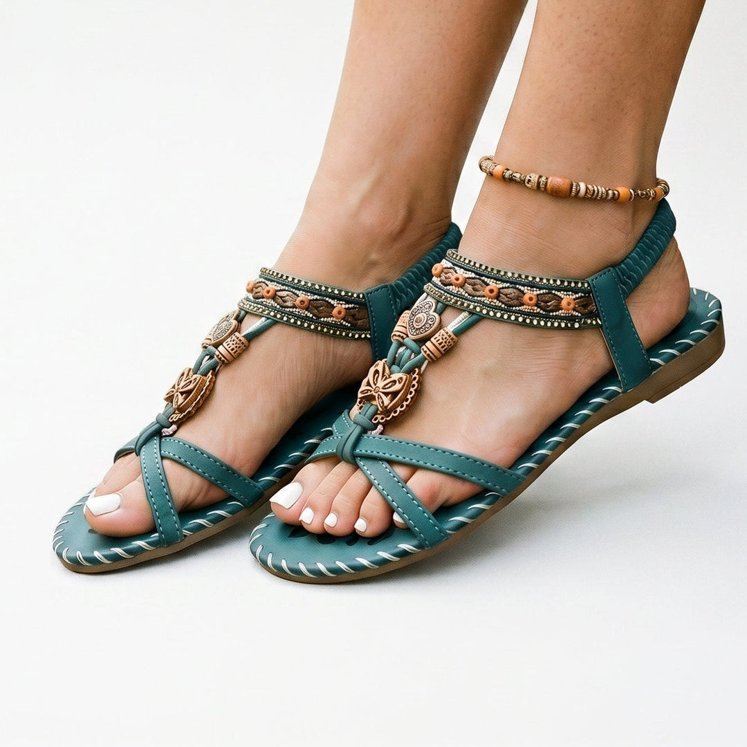 Adjustable Orthopedic Womens Sandals, Cushioned Stable