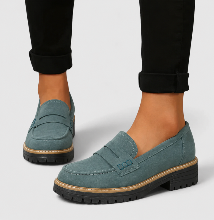Slip-On Orthopedic Loafer Womens Flats, Cushioned Fit