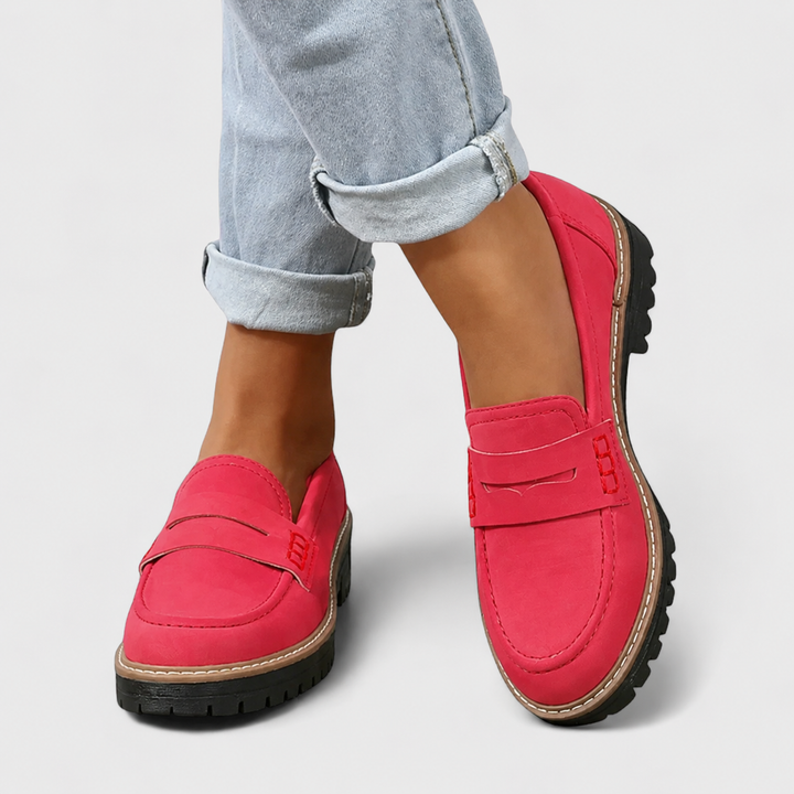 Slip-On Orthopedic Loafer Womens Flats, Cushioned Fit