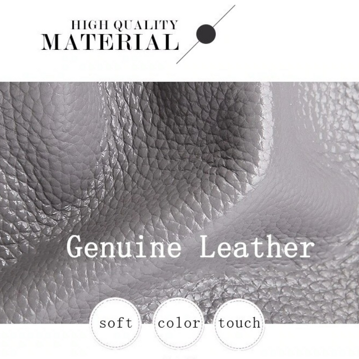 Structured Cowhide Leather Womens Shoulder Handbag