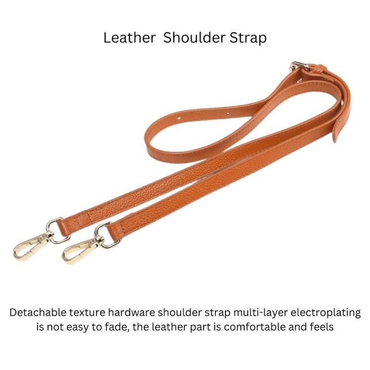 Structured Cowhide Leather Womens Shoulder Handbag