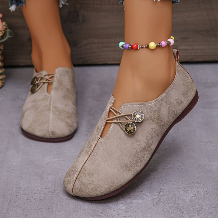 Orthopedic Knit Slip-On Womens Shoes, Arch Support