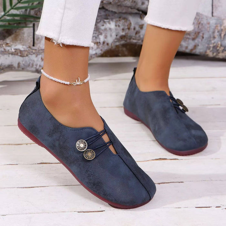 Orthopedic Knit Slip-On Womens Shoes, Arch Support