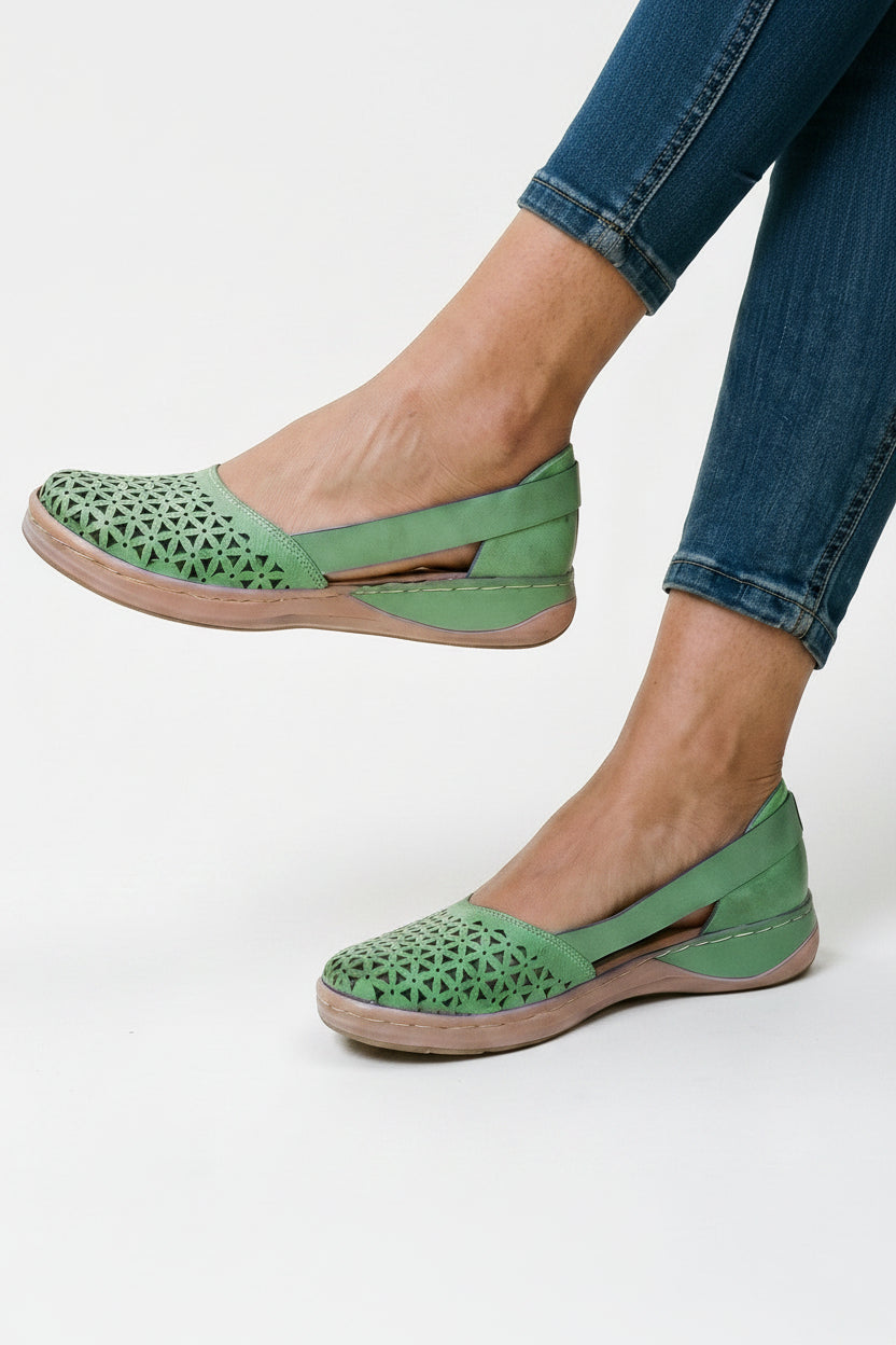 Memory-Foam Orthopedic Womens Loafers, Breathable Wide