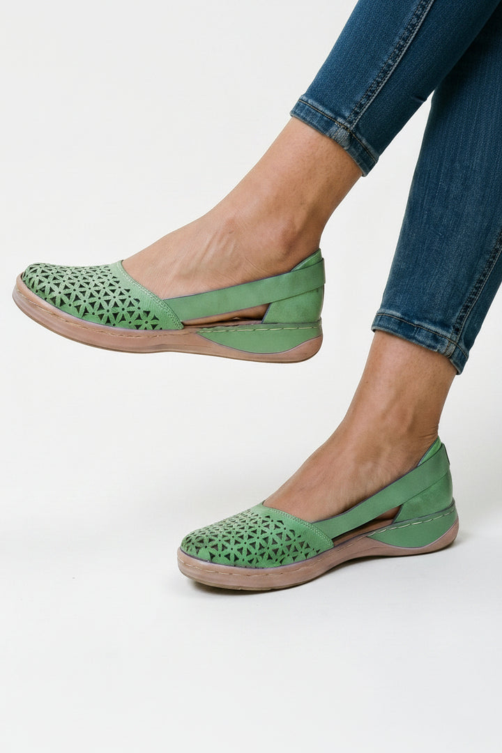 Memory-Foam Orthopedic Womens Loafers, Breathable Wide