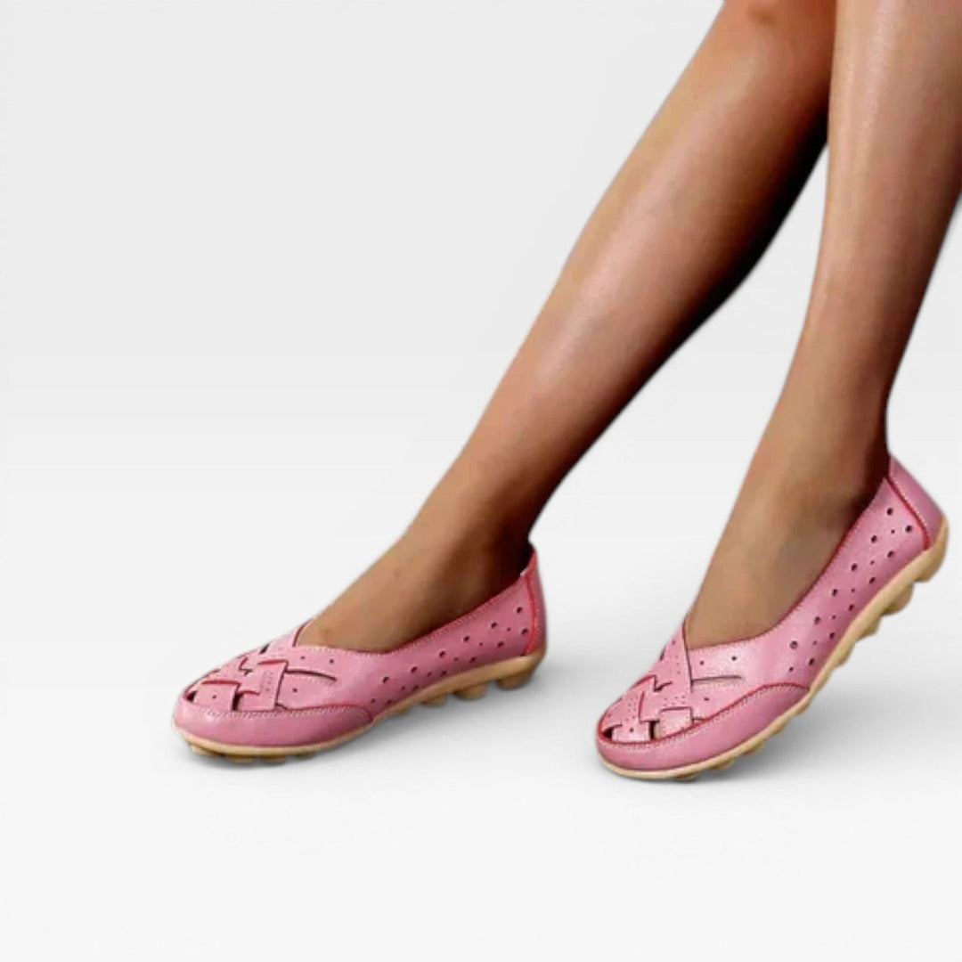 Lightweight Slip-On Womens Walking Loafers, Breathable