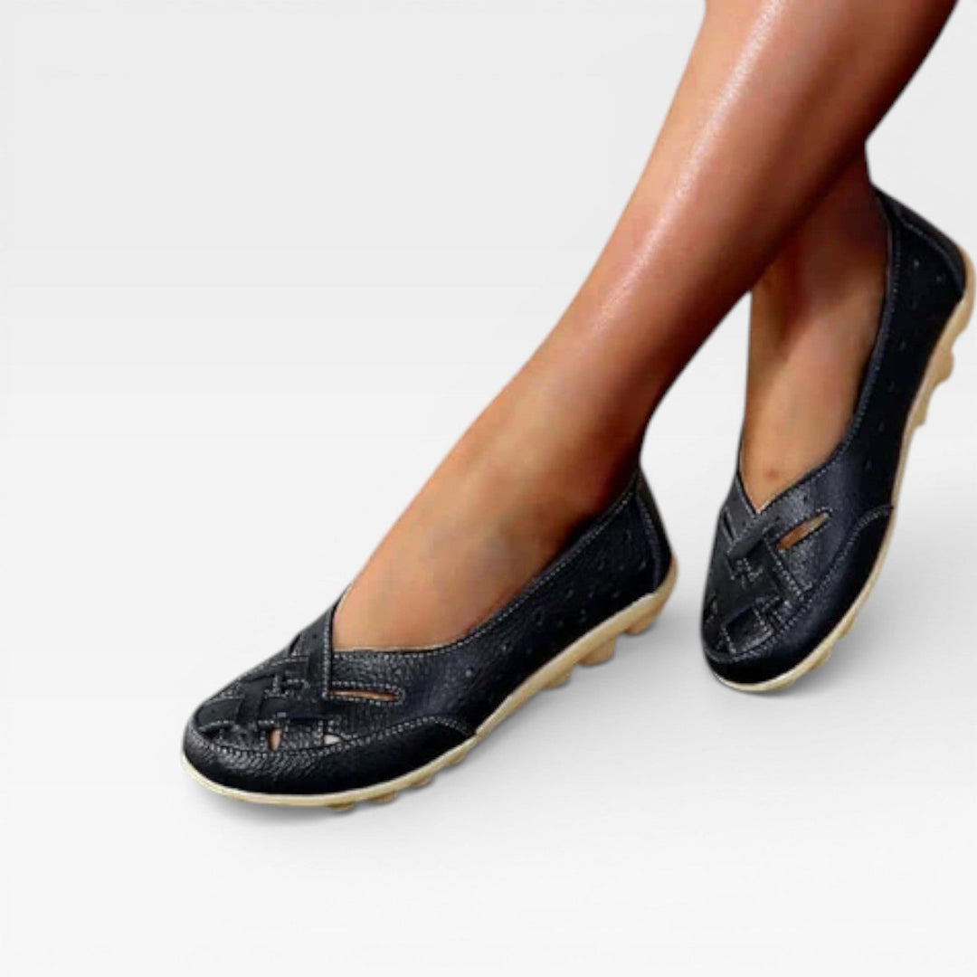 Lightweight Slip-On Womens Walking Loafers, Breathable