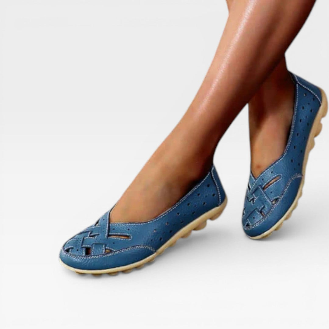 Lightweight Slip-On Womens Walking Loafers, Breathable