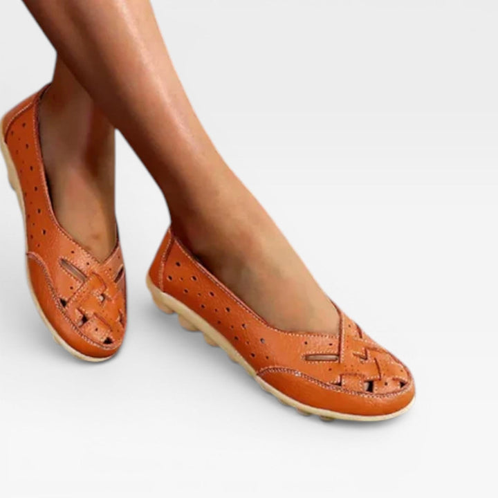 Lightweight Slip-On Womens Walking Loafers, Breathable