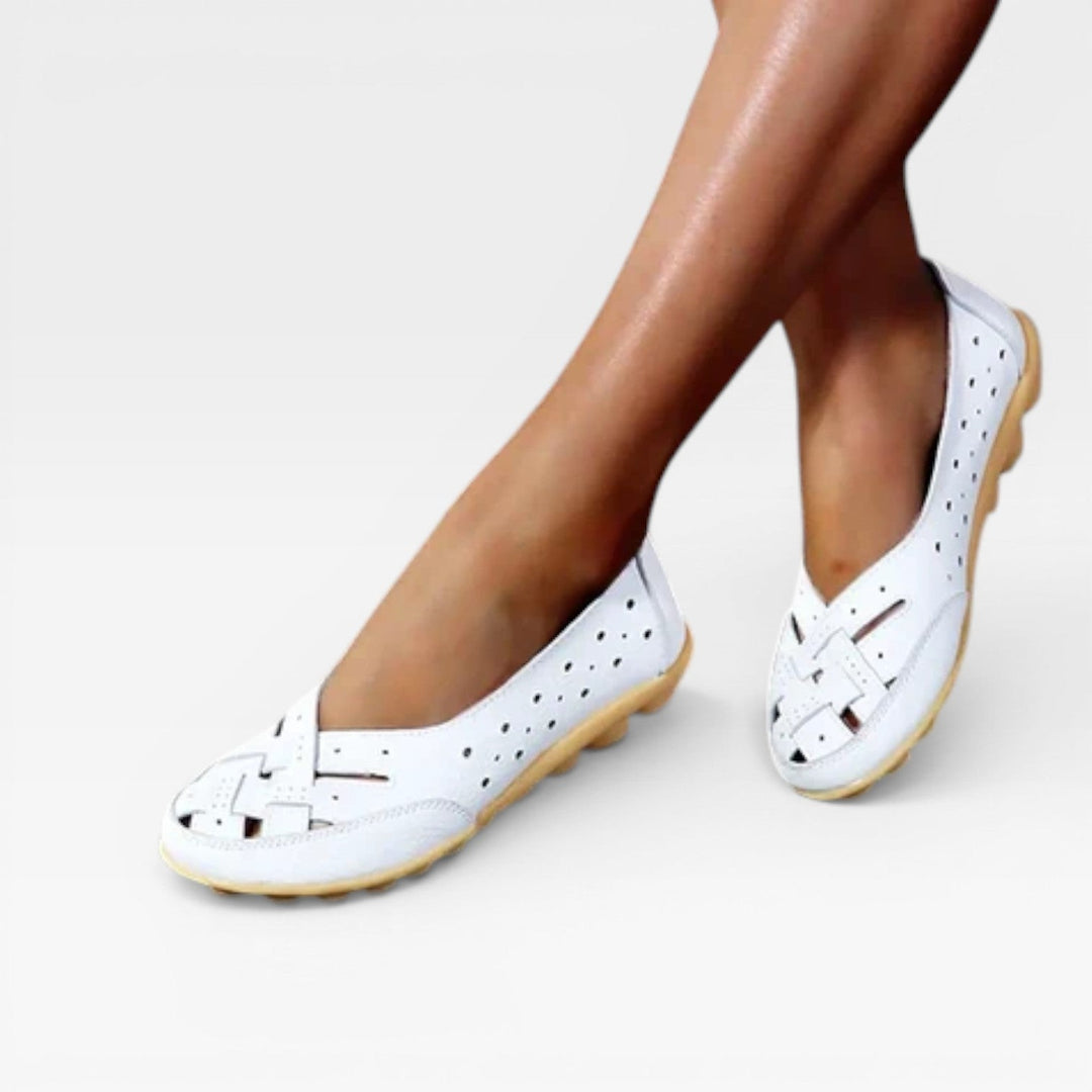 Lightweight Slip-On Womens Walking Loafers, Breathable