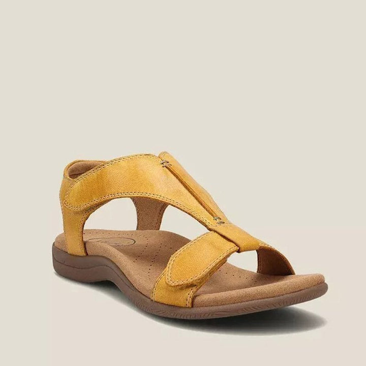 Arch-Support Womens Walking Sandals, Cushioned Footbed
