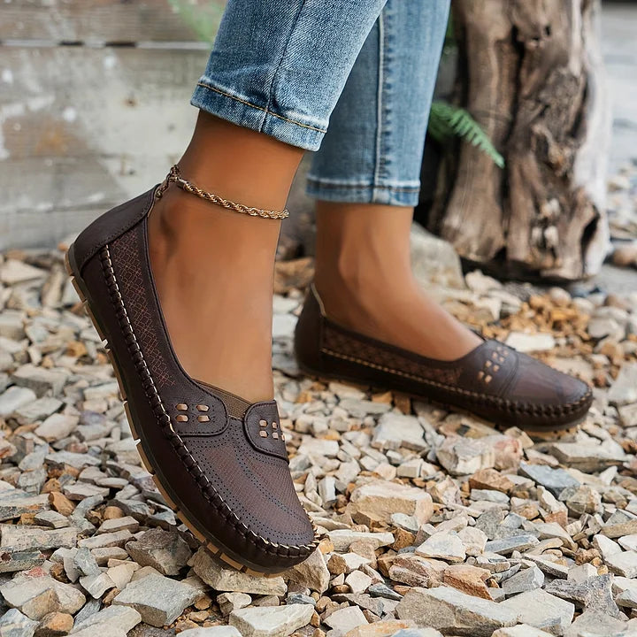 Breathable Slip-On Orthopedic Comfort Womens Shoes