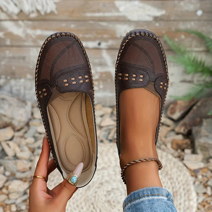 Breathable Slip-On Orthopedic Comfort Womens Shoes