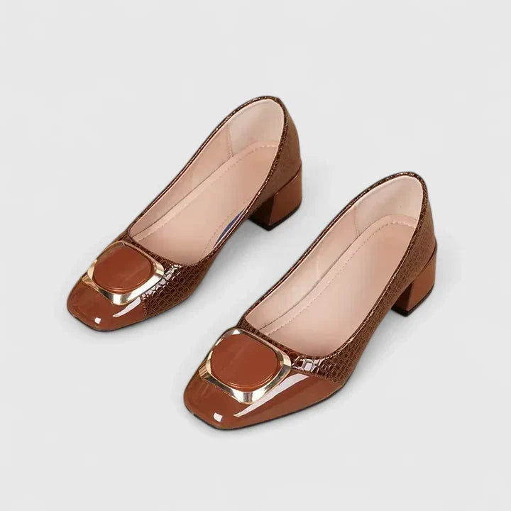 Classic Slip-On Womens Loafers, Cushioned Flexible Sole