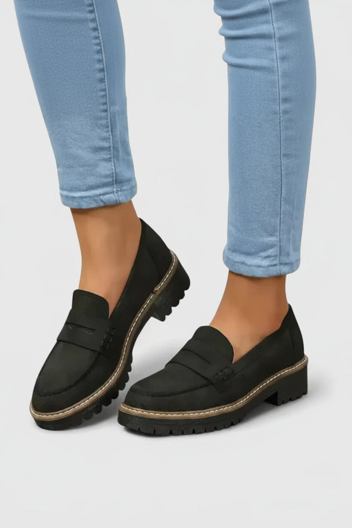Slip-On Orthopedic Loafer Womens Flats, Cushioned Fit