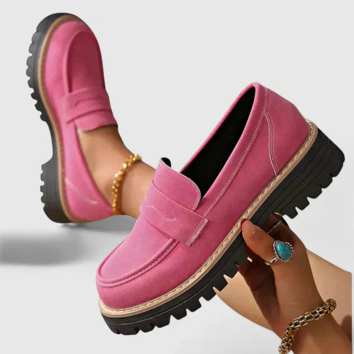 Slip-On Orthopedic Loafer Womens Flats, Cushioned Fit