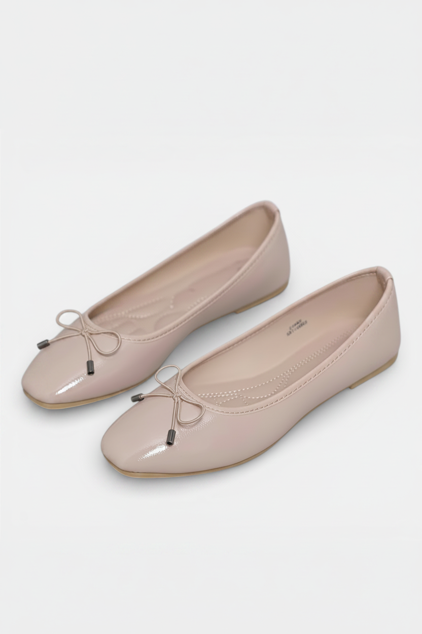 Navacava Women's Classic Ballet Flats in pink — timeless feminine footwear