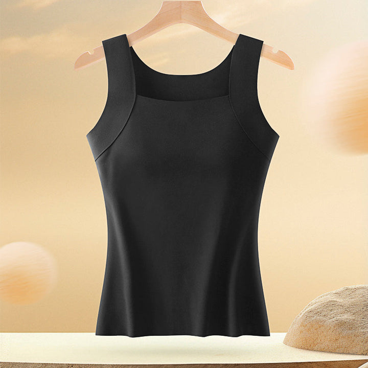 Built-In Bra Womens Tank Top, Soft Stretch Breathable