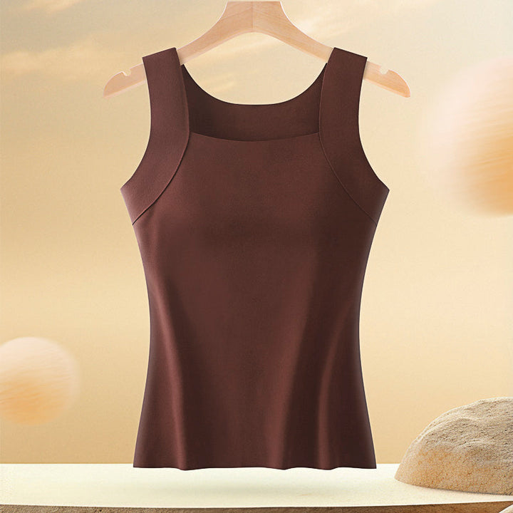 Built-In Bra Womens Tank Top, Soft Stretch Breathable